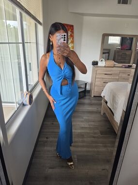 electric blue dress zara | Dresses | Patchwork Print Zara Features a fluid neckline sale-20240318 ASOS DESIGN draped mesh Size:AU 6
